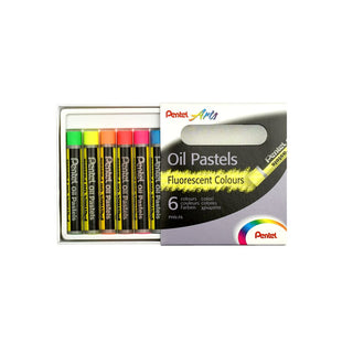 OIL PASTELS - FLUORESCENT COLOURS SET