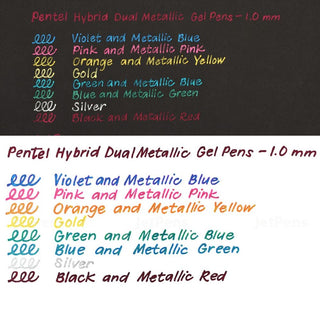 HYBRID GEL GRIP METALLIC