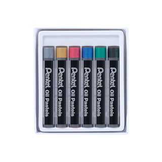 OIL PASTELS - METALLIC COLOURS SET