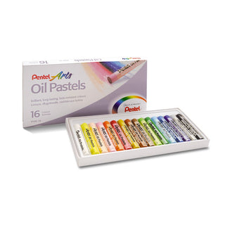 OIL PASTELS - 16 COLOUR SET