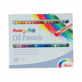 OIL PASTELS - 36 COLOUR SET