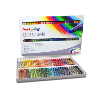 OIL PASTELS - 50 COLOUR SET