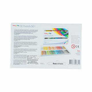 OIL PASTELS - 50 COLOUR SET